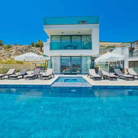 וילה Luxury Sea View For 10 Guests In Kalkan *