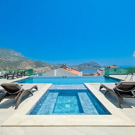 Luxury Sea View For 10 Guests In Kalkan Villa