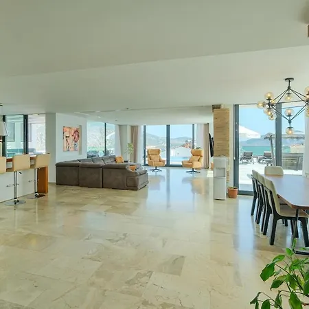 Luxury Sea View For 10 Guests In Kalkan كاس