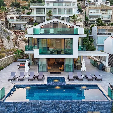 Luxury Sea View For 10 Guests In Kalkan * كاس